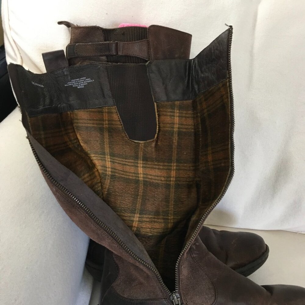 Born Brown Leather Tall Boots - Picture 11 of 13